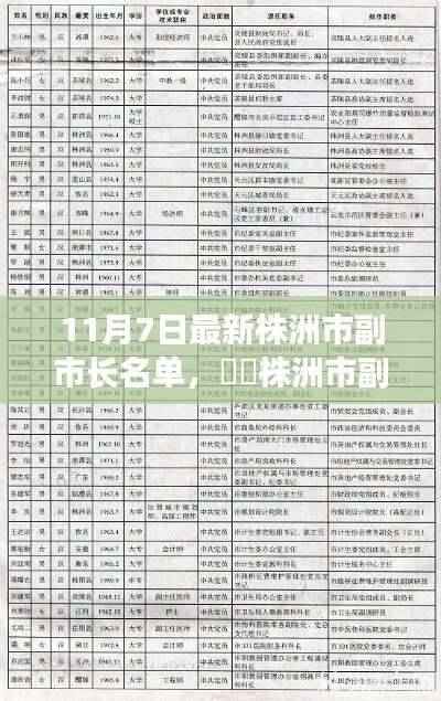 株洲市副市长最新名单公布,与自然美景的奇妙邂逅