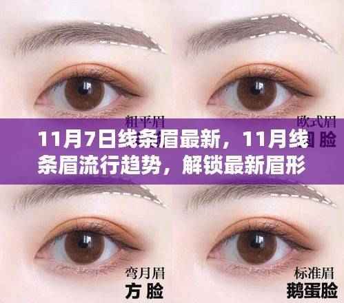 11月线条眉流行趋势,解锁最新眉形,打造精致妆容新风尚