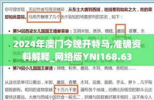 2024年澳门今晚开特马,准确资料解释_网络版YNI168.63