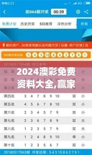 2024澳彩免费资料大全,赢家结果揭晓_星耀版MZD40.29