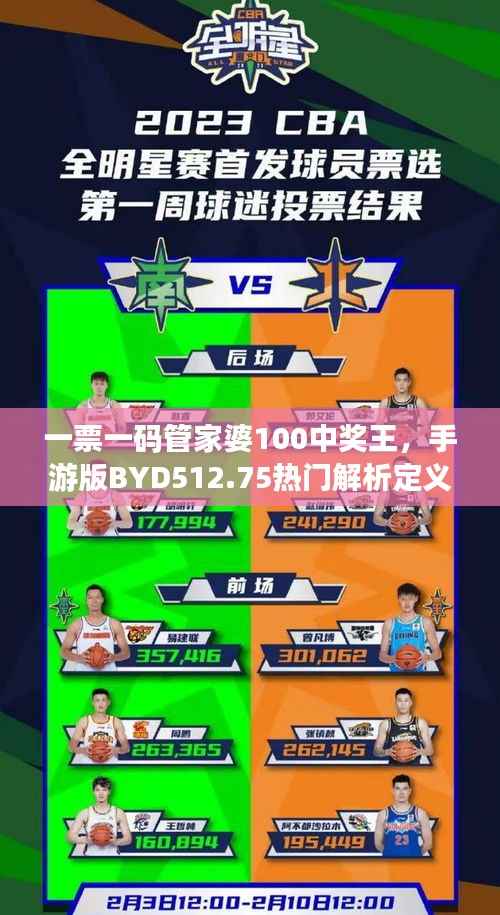 一票一码管家婆100中奖王，手游版BYD512.75热门解析定义