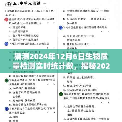 揭秘与预测，2024年生物质量检测实时统计数深度分析与展望