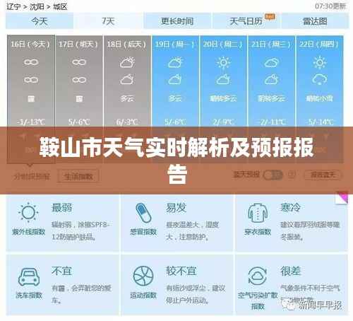鞍山市天气实时解析及预报报告